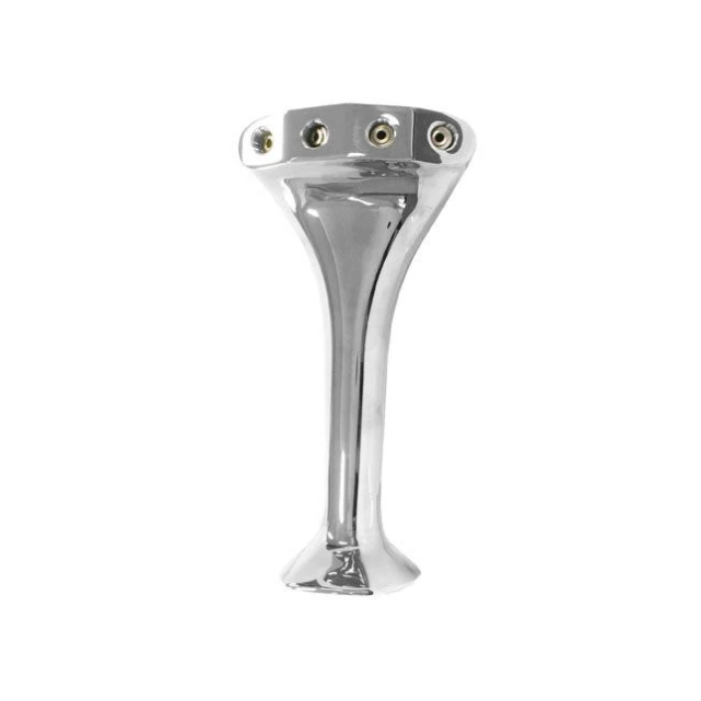 Metal tower KOBRA for 4 taps Silver